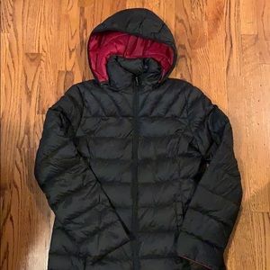 Light down black coat